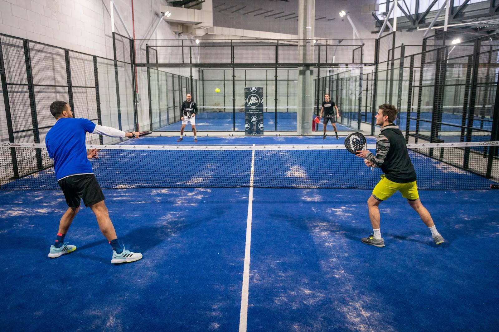 ALL IN PADEL Décines | Centre de padel Indoor Premium à Lyon | Jo-Wilfried Tsonga & Thierry Ascione