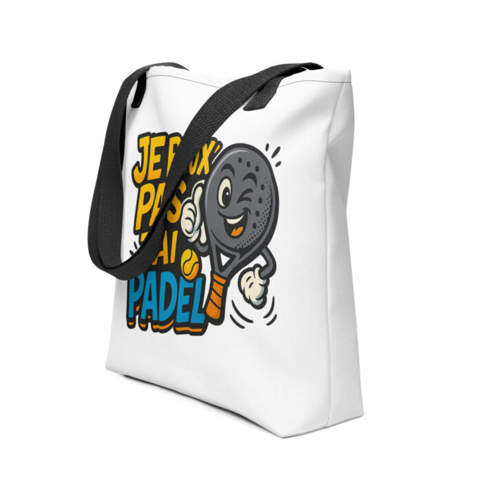 Tote bag “JE PEUX PAS J’AI PADEL” – Image 7