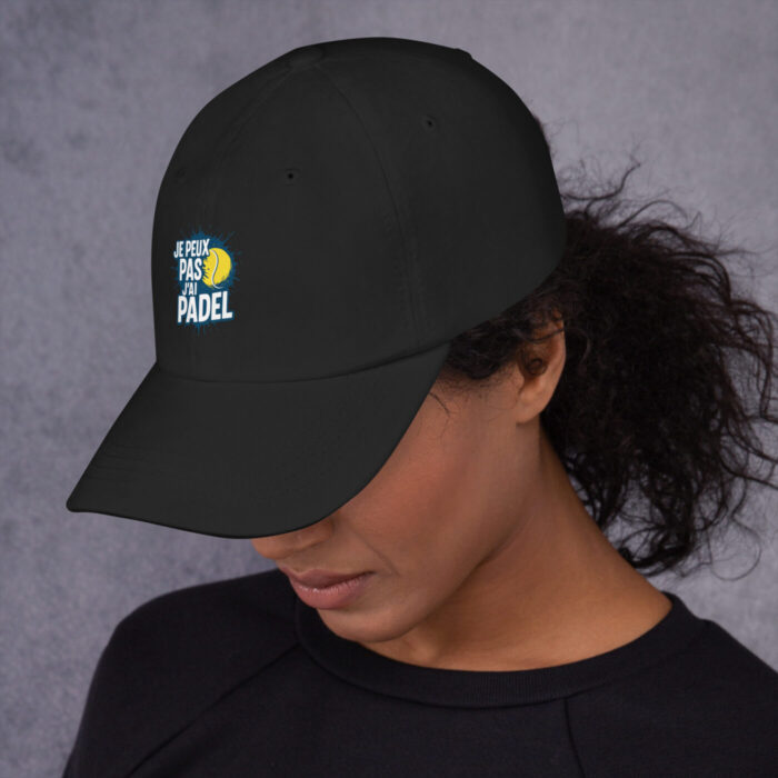 Casquette “JE PEUX PAS J’AI PADEL” – Image 2