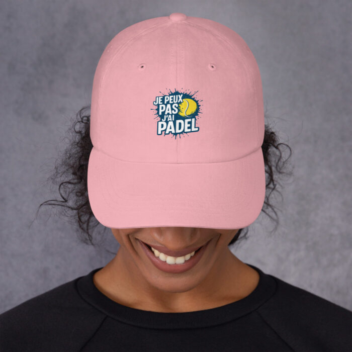 Casquette “JE PEUX PAS J’AI PADEL” – Image 4
