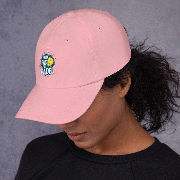 Casquette “JE PEUX PAS J’AI PADEL” – Image 5