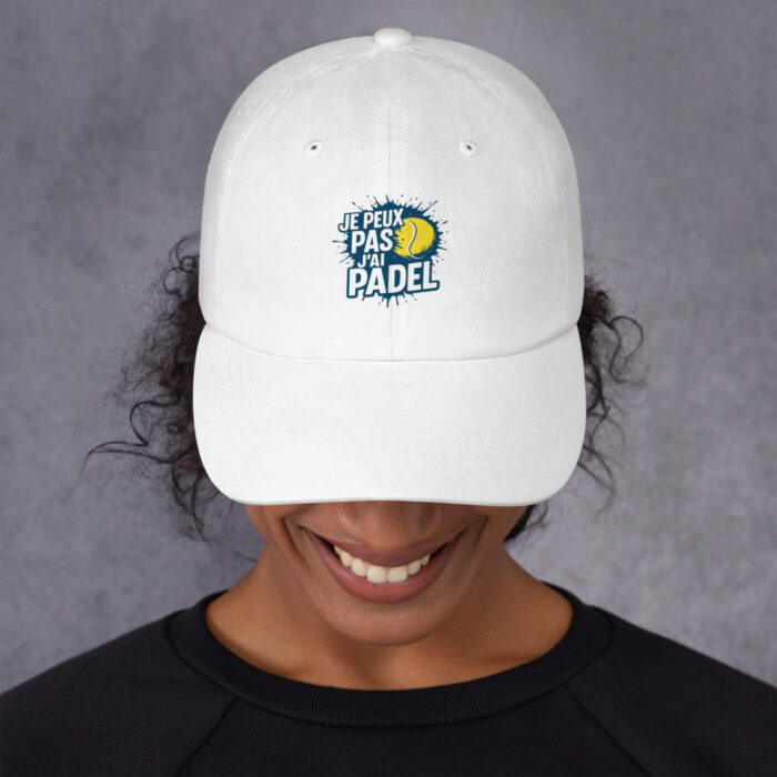 Casquette “JE PEUX PAS J’AI PADEL” – Image 7