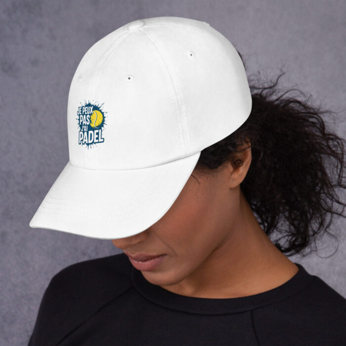 Casquette “JE PEUX PAS J’AI PADEL” – Image 8