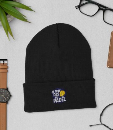 Bonnet à Revers “JE PEUX PAS J’AI PADEL”