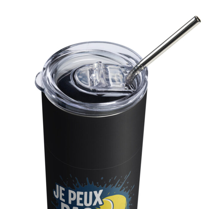 Tumbler isotherme “JE PEUX PAS J’AI PADEL” – Image 5