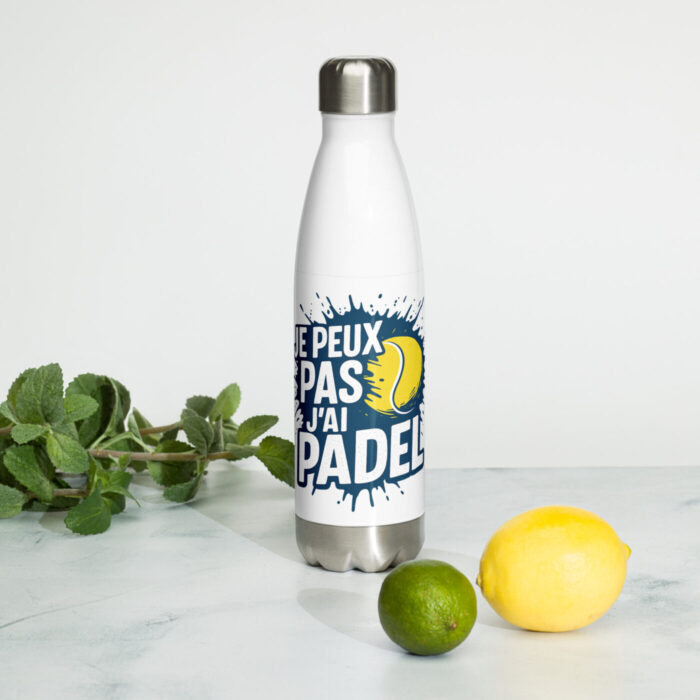 Gourde isotherme “JE PEUX PAS J’AI PADEL” – Image 7