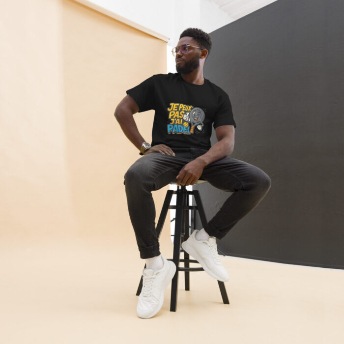 T-shirt unisexe classique “JE PEUX PAS J’AI PADEL” – Image 1
