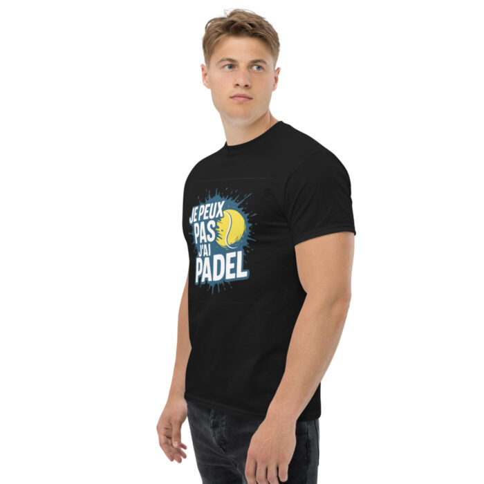 T-shirt unisexe “JE PEUX PAS J’AI PADEL” – Image 4