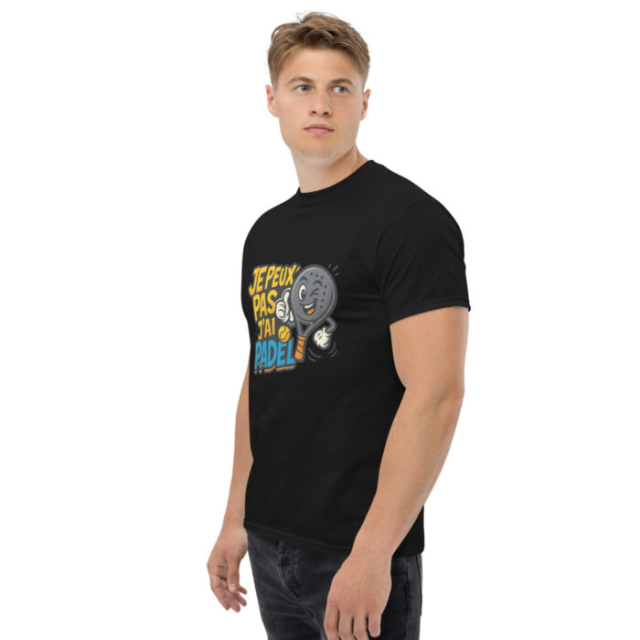 T-shirt unisexe “JE PEUX PAS J’AI PADEL” – Image 4