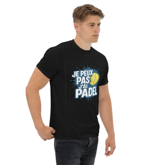 T-shirt unisexe “JE PEUX PAS J’AI PADEL” – Image 6