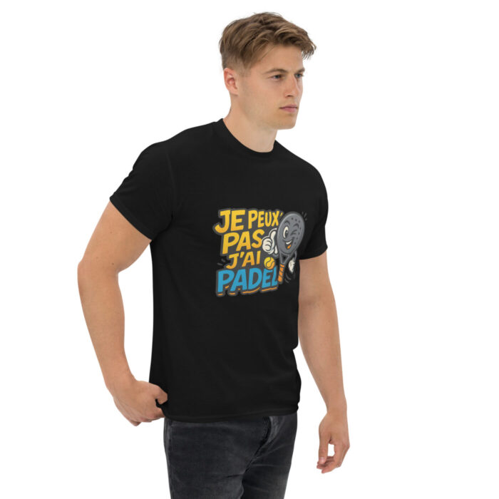 T-shirt unisexe “JE PEUX PAS J’AI PADEL” – Image 6