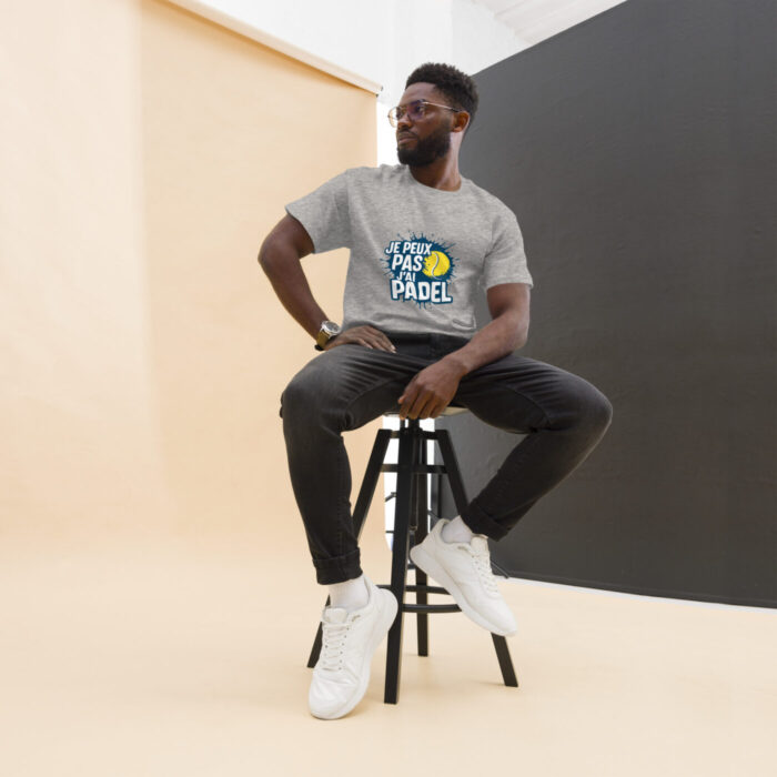T-shirt unisexe classique “JE PEUX PAS J’AI PADEL” – Image 4