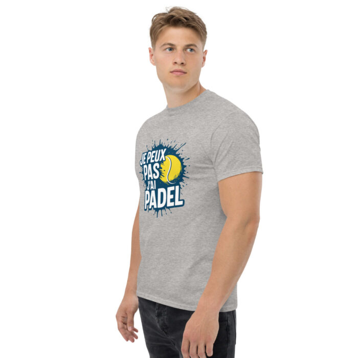 T-shirt unisexe “JE PEUX PAS J’AI PADEL” – Image 10