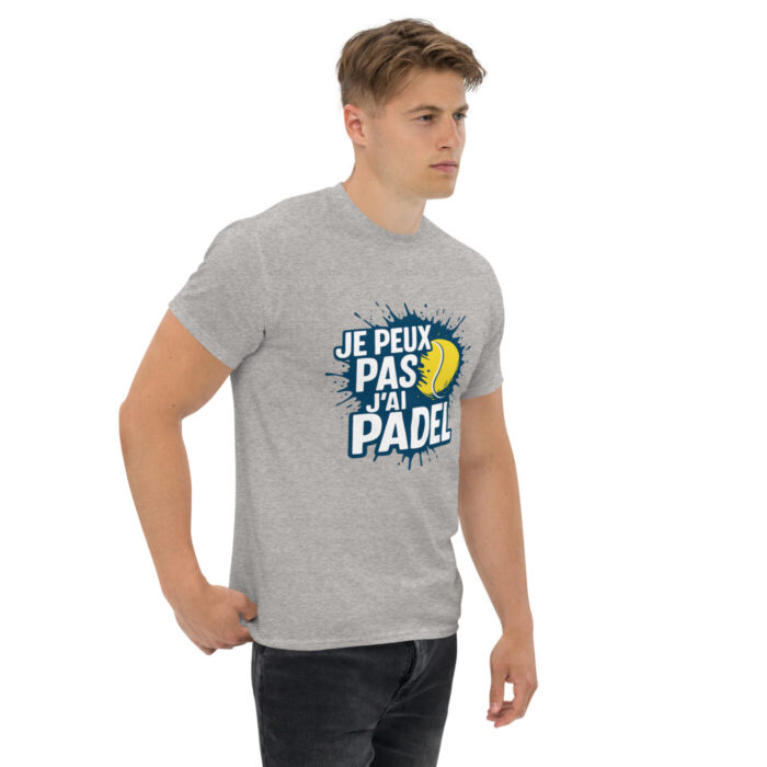 T-shirt unisexe “JE PEUX PAS J’AI PADEL” – Image 12