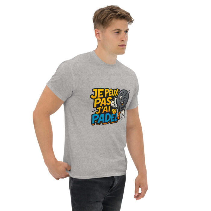 T-shirt unisexe “JE PEUX PAS J’AI PADEL” – Image 12