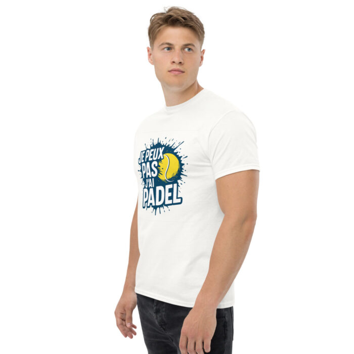 T-shirt unisexe “JE PEUX PAS J’AI PADEL” – Image 16