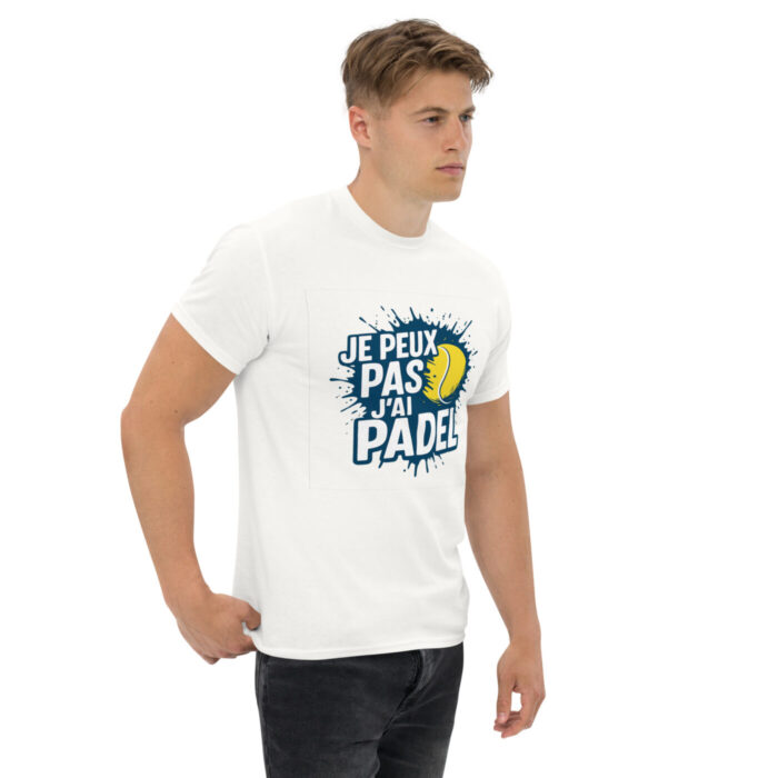 T-shirt unisexe “JE PEUX PAS J’AI PADEL” – Image 18