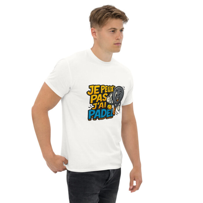 T-shirt unisexe “JE PEUX PAS J’AI PADEL” – Image 18