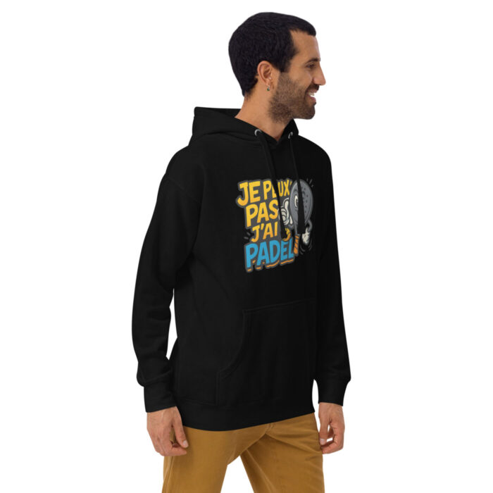 Sweat à Capuche Unisexe “JE PEUX PAS J’AI PADEL” – Image 8