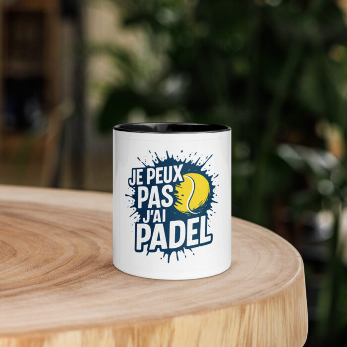 Mug “JE PEUX PAS J’AI PADEL” – Image 2