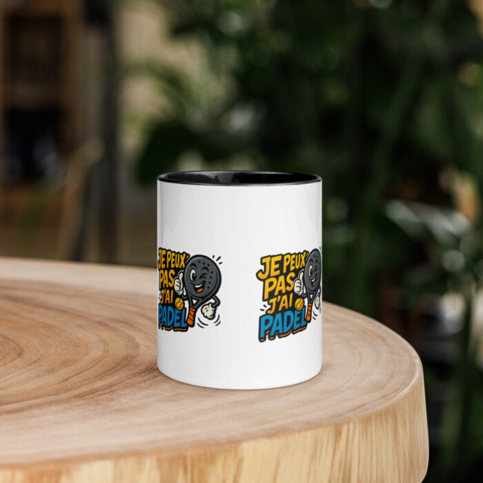 Mug “JE PEUX PAS J’AI PADEL” – Image 2