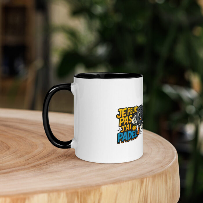 Mug “JE PEUX PAS J’AI PADEL” – Image 3