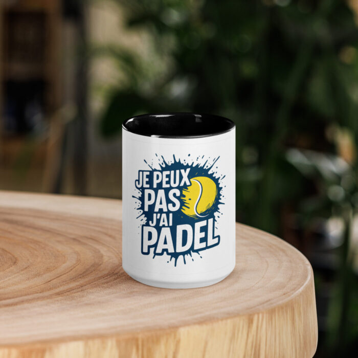 Mug “JE PEUX PAS J’AI PADEL” – Image 1