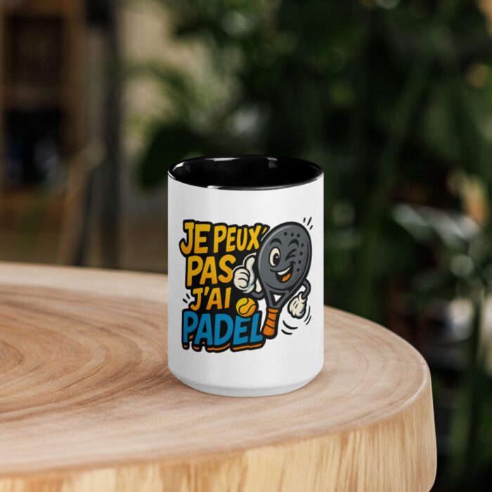 Mug “JE PEUX PAS J’AI PADEL” – Image 1