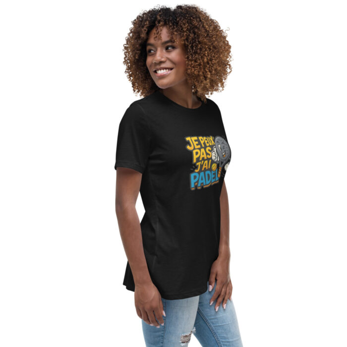 T-shirt femme ultra doux “JE PEUX PAS J’AI PADEL” – Image 6