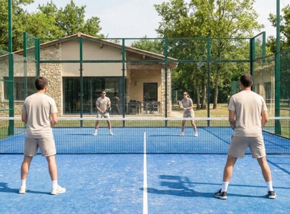 Dimensions d'un terrain de padel