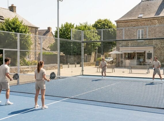 Jouer au padel pendant les vacances