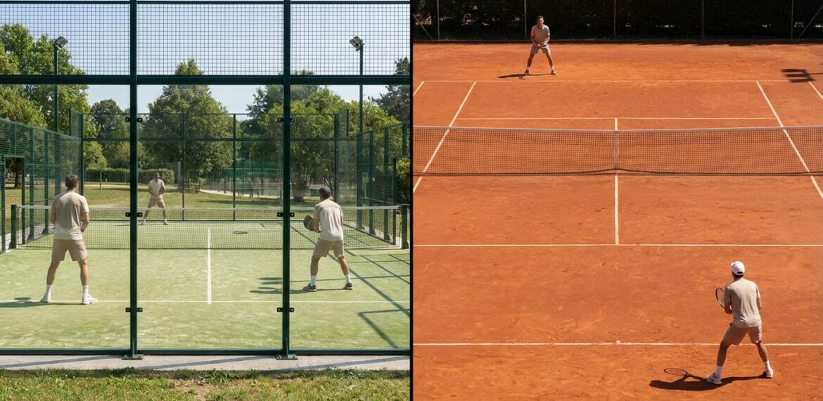 Padel vs Tennis : toutes les différences