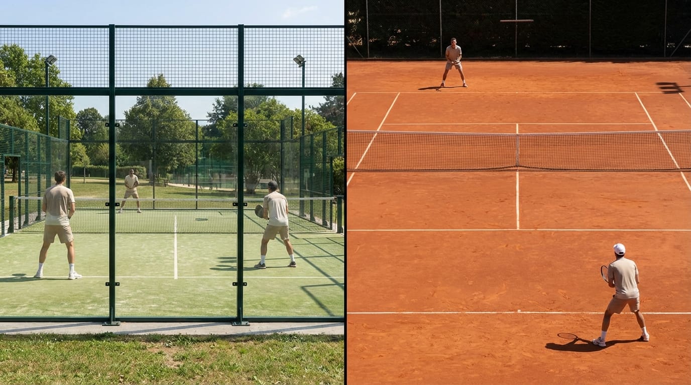 Padel vs Tennis : toutes les différences
